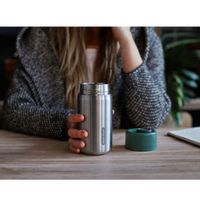 Mug isotherme inox 340 ml olive - Visuel 1